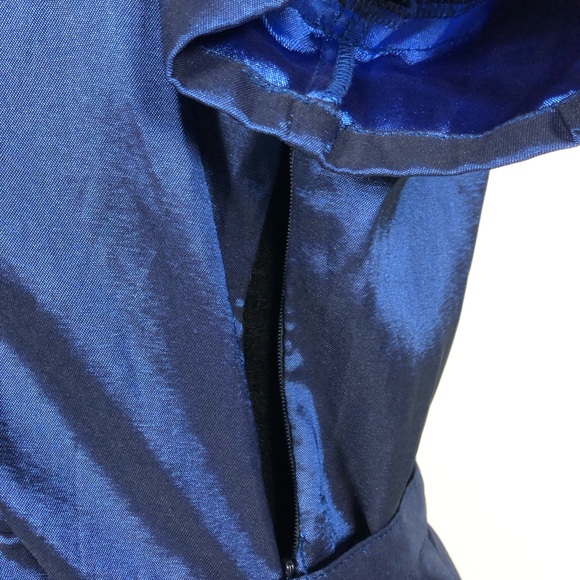 Vintage Blue Sailor Dress - Picture 7 of 8